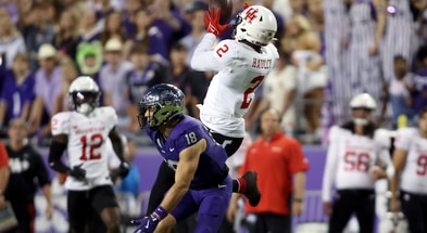 LSU added Houston transfer safety A.J. Halcy (Photo: © Tim Heitman-Imagn Images)